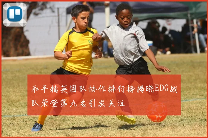 和平精英团队协作排行榜揭晓EDG战队荣登第九名引发关注