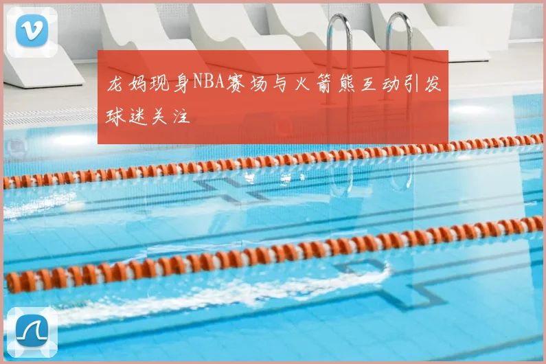 龙妈现身NBA赛场与火箭熊互动引发球迷关注