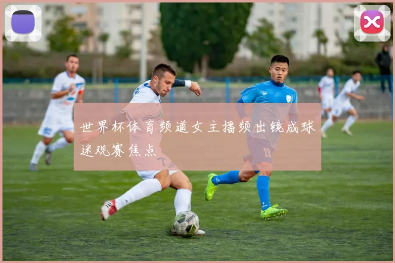 世界杯体育频道女主播频出镜成球迷观赛焦点